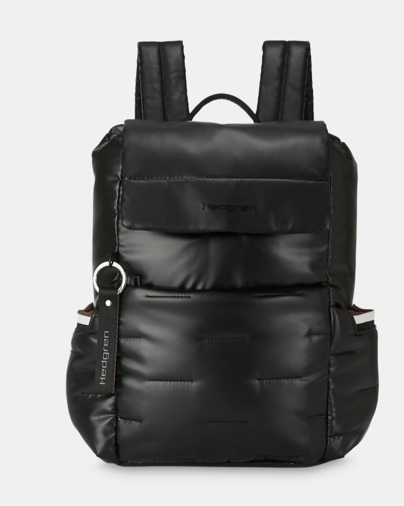Front of a model wearing a size O/S Billowy In Black in Black by Hedgren. | dia_product_style_image_id:351790